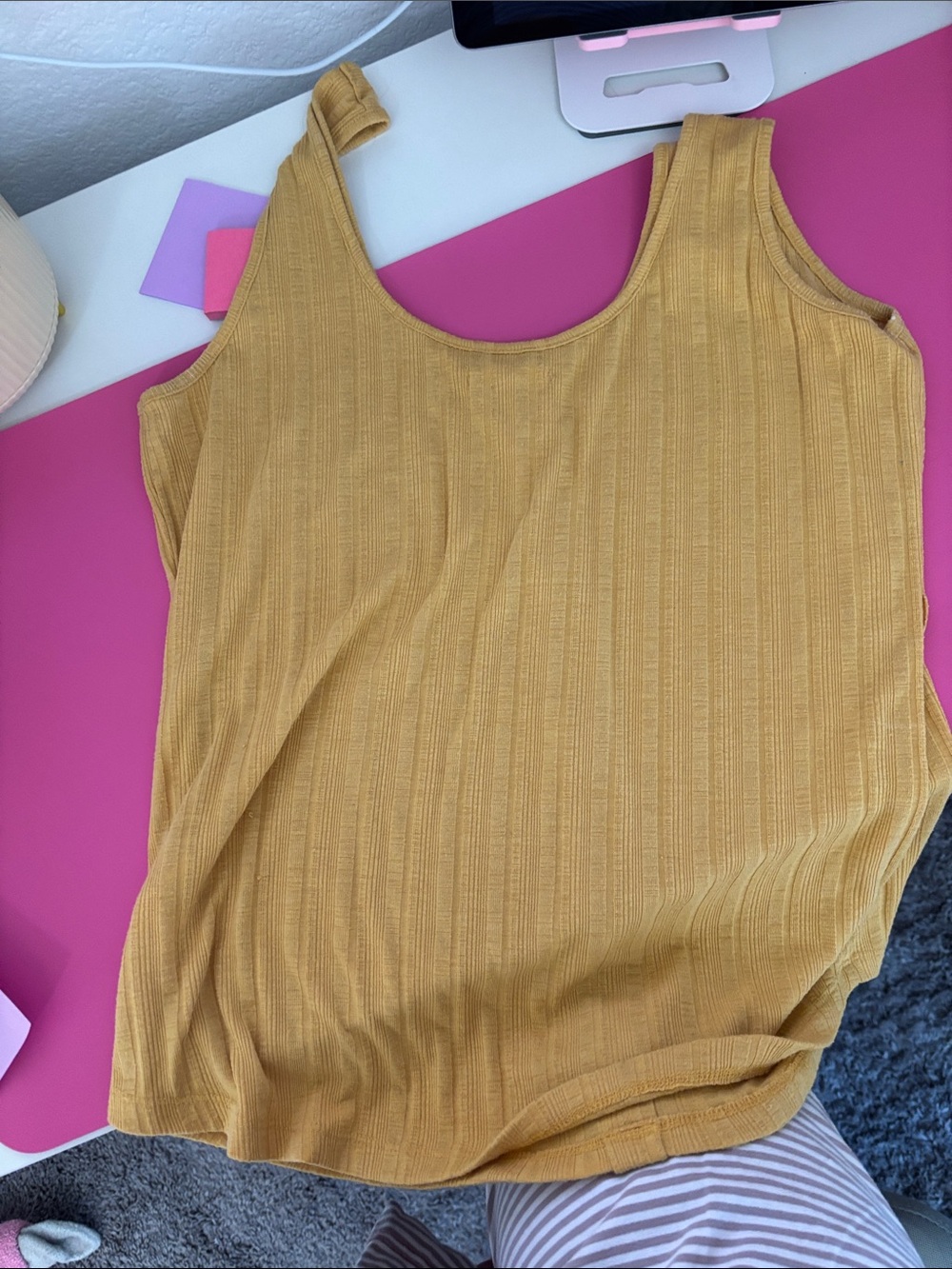 Maurices Ribbed Button-Front Tank Tops - Picture 12 of 13